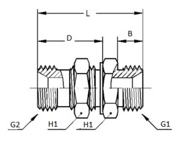 Bild på Förl.skottadapt L2=62,5mm