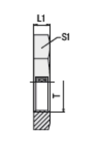 Bild på GM-12S Kontramutter M20x1,5