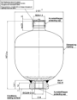 Bild på Membranackumulator SBO210-0,75E1/663U-210AK